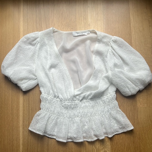 ASTR the label white blouse - Picture 1 of 3